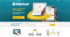 Desktop Screenshot of merkur.fundacionctic.org