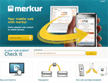 Tablet Screenshot of merkur.fundacionctic.org